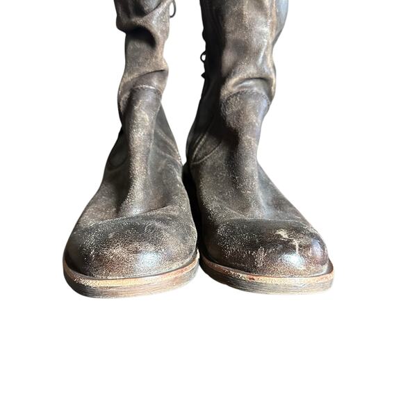 Sofft Sharnell Brown Leather Waterproof Lace Up Boots - Picture 3 of 10